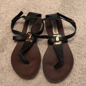 Steve Madden sandals.